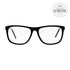Philippe Charriol Rectangular Eyeglasses PC7517 C01 Black  55mm 7517