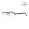Philippe Charriol Semi-Rimless Eyeglasses PC7506 C05 Shiny Gunmetal  56mm 7506
