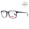 Prada Linea Rossa  Rectangular Eyeglasses PS05MV 01D1O1 Grey/Transparent 55mm 05MV