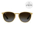 RayBan Round Sunglasses RB3539 112-T5 Matte Gold Polarized 54mm RB3539