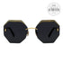 Roberto Cavalli Geometric Sunglasses RC1131 30A Gold 61mm 1131