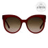 Gafas de sol redondas Roberto Cavalli Montopoli RC1098 69F Ruby Red 55mm 1098