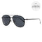 Salvatore Ferragamo Aviator Sunglasses SF201S 002 Matte Black 60mm 201S
