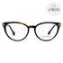 Salvatore Ferragamo Cateye Eyeglasses SF2837 214 Dark Havana 54mm 2837
