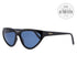 Salvatore Ferragamo Cateye Sunglasses SF1017S 001 Black 60mm 1017