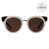 Salvatore Ferragamo Cateye Sunglasses SF835S 101 Ivory/ Plum 51mm 835S