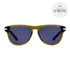 Salvatore Ferragamo Oval Sunglasses SF916S 322 Khaki 55mm 916