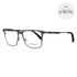 Salvatore Ferragamo Rectangular Eyeglasses SF2165 033 Matte Silver/Navy Blue 54mm 216