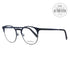 Salvatore Ferragamo Round Eyeglasses SF2190 463 Matte Blue/Ruthenium 50mm 2190