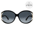 Salvatore Ferragamo Round Sunglasses SF600S 001 Black 61mm 600S