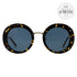 Salvatore Ferragamo Round Sunglasses SF939S 206 Vintage Havana 52mm 939S