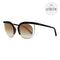 Salvatore Ferragamo Round/Cateye Sunglasses SF909S 001 Black 51mm 909