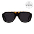 Salvatore Ferragamo Square Sunglasses SF691SL 002 Matte Black/Havana 54mm 691