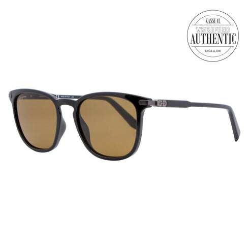 Salvatore Ferragamo Square Sunglasses SF881S 001 Black 53mm 881S