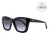 Salvatore Ferragamo Square Sunglasses SF955S 001 Black 53mm 955S
