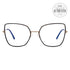 Tom Ford Butterfly Blue Blocker Eyeglasses TF5630-B 001 Shiny Black 56mm 5630