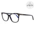 Tom Ford Butterfly Blue Blocker Eyeglasses TF5690-B 001 Black/Brown 55mm 5690