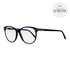 Tom Ford Butterfly Blue Light Blocker Eyeglasses TF5544-B 001 Shiny Black 55mm 5544