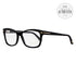Tom Ford Oval Eyeglasses TF5424 001 Shiny Black 53mm 5424