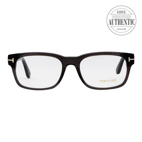 Tom Ford Rectangular Eyeglasses TF5432 020 Transparent Grey 54mm 5432
