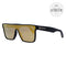 Tom Ford Whyat Square Sunglasses TF709 01G Black 0mm 709