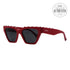Valentino Cateye Sunglasses VA4046 511087 Red 53mm 4046