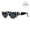 Valentino Cateye Sunglasses VA4063 514187 Black/White Striped 54mm 4063