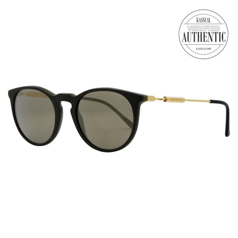 Versace Oval Sunglasses VE4315 51985A Matte Khaki Green 52mm 4315