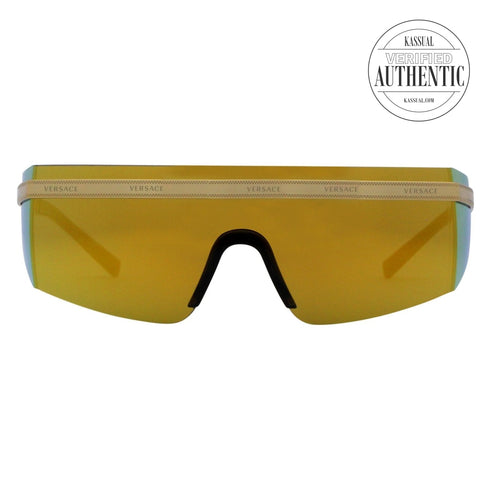 Gafas de sol Versace Shield VE2208 10027P Oro 45mm 2208