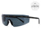 Versace Shield Sunglasses VE2208 100987 Black 45mm 2208
