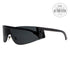 Versace Shield Sunglasses VE2241 125687 Matte Black 43mm 2241